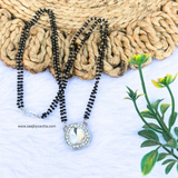 Silver Ad Kundan Magalsutra
