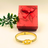 Beautiful Front Opening Anti Tarnish Bracelet For You