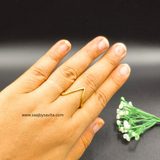 Unique Design American Diamond Ring For Gorgeous Women's