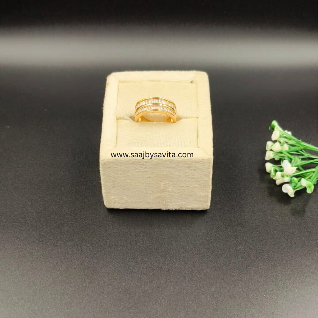 Different Design American Stone Ring