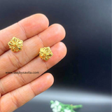 Small Gold plated Stud Earring