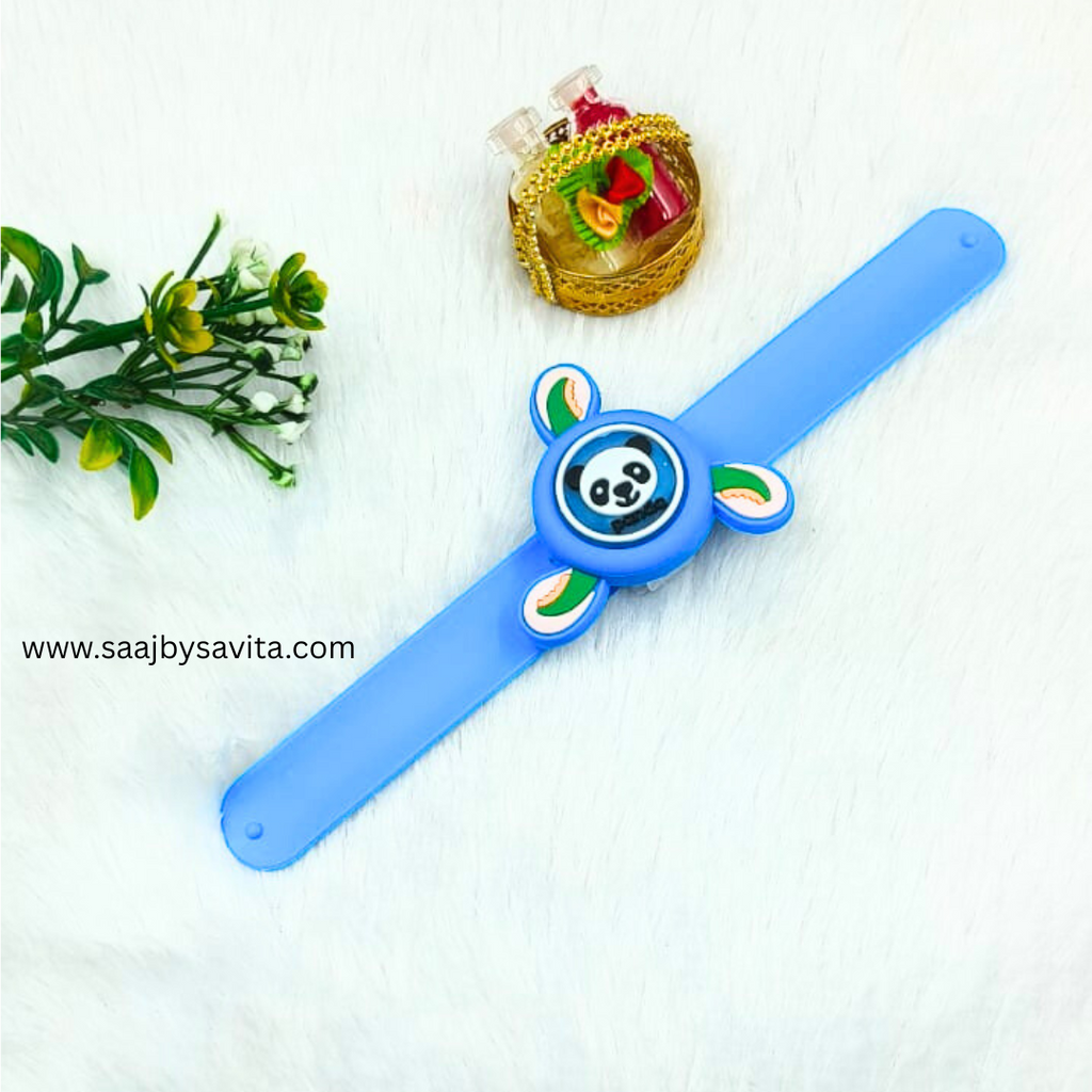 Spinning Slap Band Rakhi For Kids