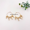 Kundan Drop Shape With White Pearls
