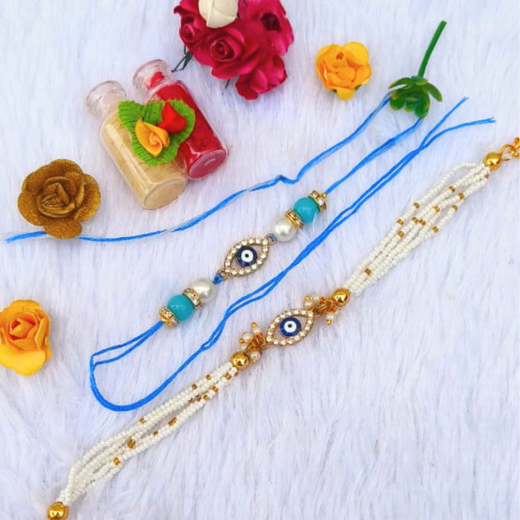 Evil Eye Rakhi For Your Bhaiya And Bhabhi
