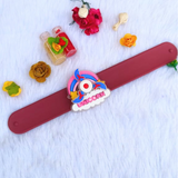 Kids Slap Band Rakhi With Spinner Features