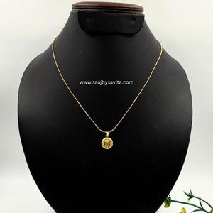 Cute Small Pendant Anti Tarnish Chain For Gorgeous Look