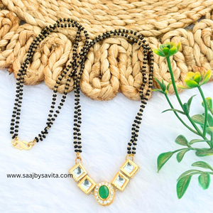 Green Ad Kundan Magalsutra