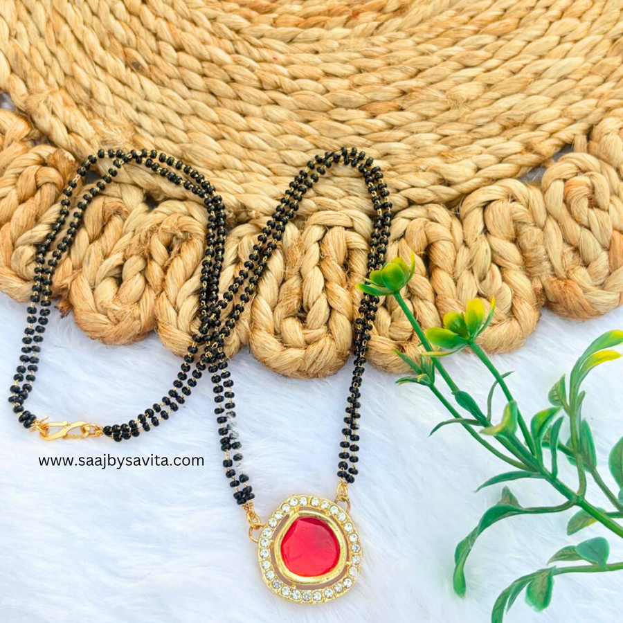 Orange Ad  Kundan Magalsutra