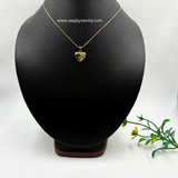Little Heart Pendant Anti Tarnish Chain