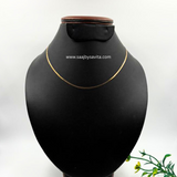 Gold Plated Stainless Steel Anti Tarnish Snake Chain